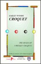Load image into Gallery viewer, Tournament Croquet Set - 4 Player